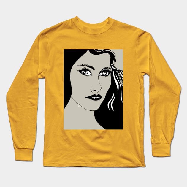 "Her" Long Sleeve T-Shirt by stephenignacio